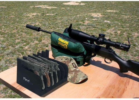 Foam Pistol Rack Handgun Holder for Gun Safe Gun Cabinet Accessories, Customized Gun Storage from 1 up to 6 Firearms